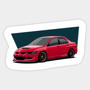 Red Evo Sticker